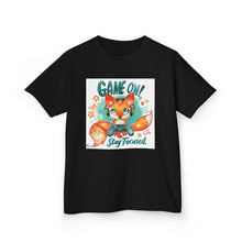 Load image into Gallery viewer, Cute Kids Gamer Tee, Video Game Graphic Tee, Stay Focused Shirt, Birthday Gift for Kids, Fun Casual Wear