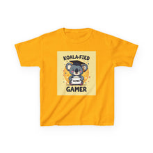 Load image into Gallery viewer, Kids Gamer Tee - Koala-Fied Gamer Shirt, Fun T-Shirt for Gaming Kids, Birthday Gift, Playtime Apparel, Cute Kids Clothes