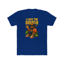 Load image into Gallery viewer, I Love the Dough Bear Unisex Cotton Crew Tee, Funny Graphic Tee, Foodie Shirt, Casual Wear, Gift for Him or Her