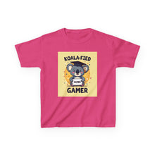 Load image into Gallery viewer, Kids Gamer Tee - Koala-Fied Gamer Shirt, Fun T-Shirt for Gaming Kids, Birthday Gift, Playtime Apparel, Cute Kids Clothes