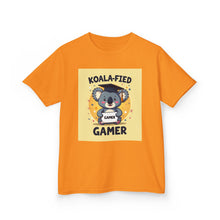 Load image into Gallery viewer, Kids Gamer Tee - Koala-Fied Gamer Shirt, Fun T-Shirt for Gaming Kids, Birthday Gift, Playtime Apparel, Cute Kids Clothes