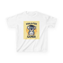 Load image into Gallery viewer, Kids Gamer Tee - Koala-Fied Gamer Shirt, Fun T-Shirt for Gaming Kids, Birthday Gift, Playtime Apparel, Cute Kids Clothes