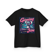 Load image into Gallery viewer, Gaming Jam Kids Tee - Playful Fun T-Shirt for Young Gamers, Birthday Gift, Cool Casual Wear, Gaming Enthusiast Shirt, Fun Kids Apparel