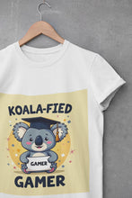 Load image into Gallery viewer, Koala Fied Gamer Kids TShirt Fun Video Game Tee for Boys and Girls