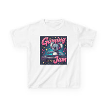 Load image into Gallery viewer, Gaming Jam Kids Tee - Playful Fun T-Shirt for Young Gamers, Birthday Gift, Cool Casual Wear, Gaming Enthusiast Shirt, Fun Kids Apparel
