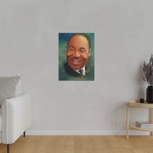 Load image into Gallery viewer, MLK Smile Matte Canvas, Stretched, 0.75&quot;
