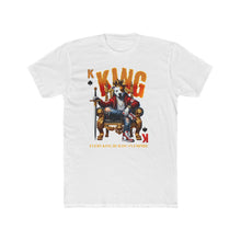Load image into Gallery viewer, KING T-Shirt – Urban Swag Crown Tee | Motivational Hip-Hop Shirt for Men Unisex Cotton Crew Tee, Graphic T-Shirt for Casual Wear, Gift for Card Players, Halloween Costume, Birthday Present, [...]
