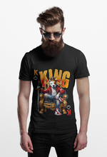 Load image into Gallery viewer, KING T-Shirt – Urban Swag Crown Tee | Motivational Hip-Hop Shirt for Men Unisex Cotton Crew Tee, Graphic T-Shirt for Casual Wear, Gift for Card Players, Halloween Costume, Birthday Present, [...]
