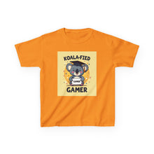 Load image into Gallery viewer, Kids Gamer Tee - Koala-Fied Gamer Shirt, Fun T-Shirt for Gaming Kids, Birthday Gift, Playtime Apparel, Cute Kids Clothes
