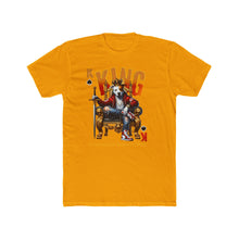 Load image into Gallery viewer, KING T-Shirt – Urban Swag Crown Tee | Motivational Hip-Hop Shirt for Men Unisex Cotton Crew Tee, Graphic T-Shirt for Casual Wear, Gift for Card Players, Halloween Costume, Birthday Present, [...]
