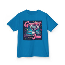 Load image into Gallery viewer, Gaming Jam Kids Tee - Playful Fun T-Shirt for Young Gamers, Birthday Gift, Cool Casual Wear, Gaming Enthusiast Shirt, Fun Kids Apparel
