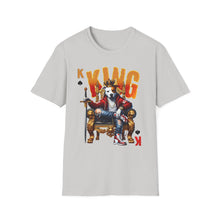 Load image into Gallery viewer, Regal Dog Graphic Tee, King of Dogs T-Shirt, Fun Pet Lover Gift, Animal Lover Apparel, Unique Animal Art Shirt, Casual Comfort Tee
