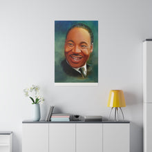 Load image into Gallery viewer, MLK Smile Matte Canvas, Stretched, 0.75&quot;
