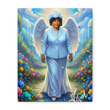 Load image into Gallery viewer, Grand Mama Heavenly Angel Canvas, Inspirational Art, Spiritual Decor, Gift for Loved Ones, Memorial Tribute, Home Wall Art
