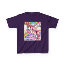 Load image into Gallery viewer, Magical Unicorn Kids Tee: Girls Can Do Anything Rainbow Shirt
